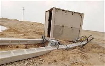 روابط عمومی شرکت سهامی آب منطقه‌ای یزد اعلام کرد:  تخریب مجدد خط انتقال آب به یزد
