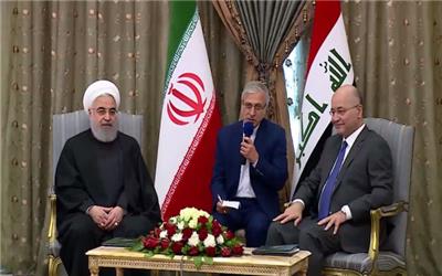 دکتر روحانی در دیدار رئیس جمهور عراق: ایران همواره خواستار عراقی امن، مستقل و توسعه یافته است