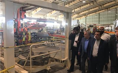 وزیر دادگستری در سفر به استان اردبیل از دو طرح بزرگ صنعتی این استان بازدید کرد.