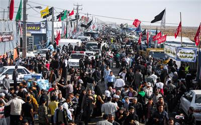 تردد بیش از 8000 زائر ایرانی از مرزهای خوزستان در تاسوعا و عاشورا