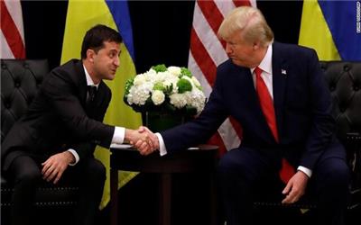 رئیس‌جمهوری اوکراین رد کرد که تحت فشار ترامپ قرار گرفته باشد