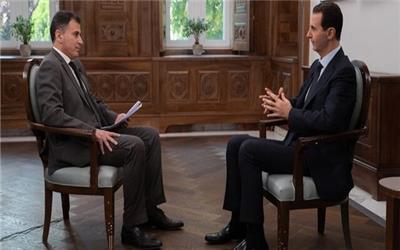 بشار اسد: تعداد آمریکایی‌ها در سوریه هزاران تن است/ سیاست آمریکا برگرفته از لابی‌هاست