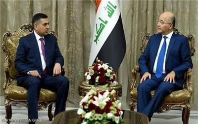خروج "العیدانی" از کاخ ریاست جمهوری عراق بدون کسب تکلیف