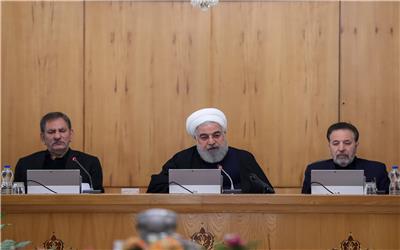 دکتر روحانی در جلسه هیات دولت: شهادت شهید سلیمانی و یارانش موجب اتحاد منطقه علیه آمریکا شد