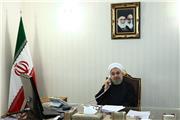 دکتر روحانی در تماس تلفنی با رئیس جمهور عراق: سیاست اصولی ایران تقویت مناسبات و همکاری های همه جانبه با عراق است