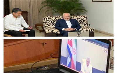 در گفت‌وگوی ظریف و رییس‌جمهور کوبا اعلام شد آمادگی ایران و کوبا برای همکاری در زمینه تولید واکسن کرونا