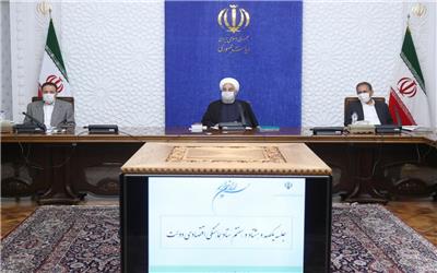 دکتر روحانی در جلسه ستاد هماهنگی اقتصادی دولت: در شرایط جنگ اقتصادی، کاهش مشکلات معیشتی و تامین کالاهای اساسی اولویت دولت بوده است