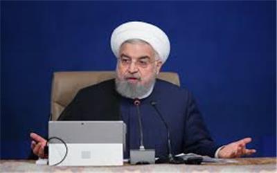 روحانی در جلسه هیات دولت: کسی فکر نکند تحریم و جنگ اقتصادی ملت ایران را از پا در می آورد