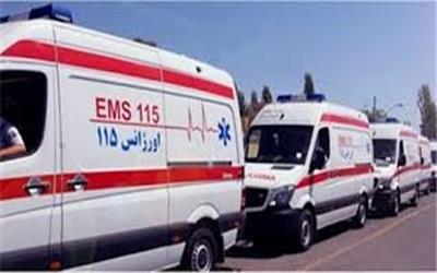استقرار آمبولانس در میادین تهران در پی آلودگی هوا/ مراجعه ٧٣6 نفر