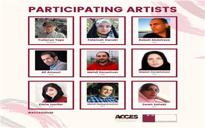 راهیابی آثار نقاشی 8 هنرمند خوزستانی در رویداد هنری "قفس در قفس"