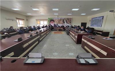 برگزاری اولین جلسه شورای اداری اندیکا با حضور دکتر علیرضا ورناصری