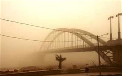 هوای خوزستان خاکی می شود