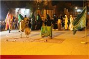 سومین شب از اجرای مجالس تعزیه مجلس تعزیه کاخ شام معین البکا حاج عبدالمحمد نعناکار و با رعایت پرتکل های بهداشتی در فضای باز برگزار شد .