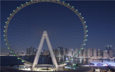 بزرگترین چرخ و فلک دنیا در دبی.