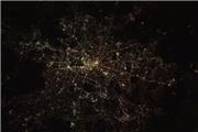 فضانورد اروپایی ثبت کرد برلین در شب!