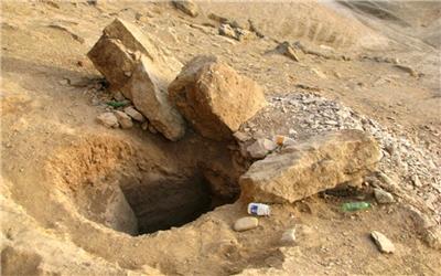 برخورد با حفاران غیر مجاز درمقبر اوریای نبی رامهرمز