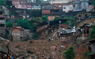 سیل در برزیل چهارصد نفر را بی خانمان کرد