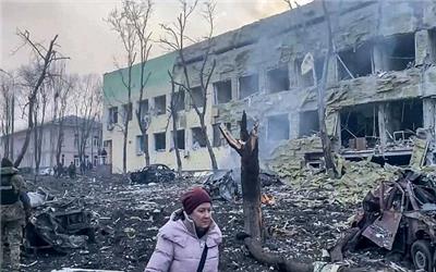 روسیه دلیل بمباران بیمارستان زنان و کودکان در  ماریوپل اوکراین را گفت