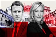 انتخابات ریاست جمهوری 2022 فرانسه : رقابت شانه به شانه مکرون و مارین لوپن