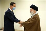 رهبری در دیدار رئیس‌جمهور سوریه: سوریه در یک جنگ بین‌المللی پیروز شد