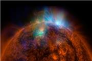 ثبت تصویری خیره‌کننده از خورشید با 2 تلسکوپ ناسا