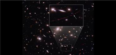 درخشش دورترین ستاره جهان در تصویر تلسکوپ 