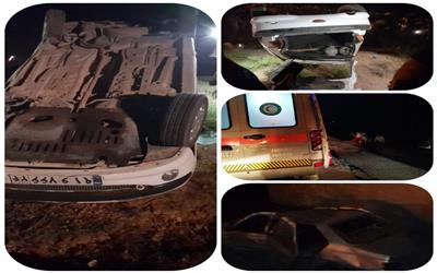 رئیس جمعیت هلال احمر شهرستان شوش و کرخه گفت: برخورد شدید دو خودروی سواری پژو 405 و 206 که منجر به واژگونی هر دو خودرو شد سه مصدوم بر جاگذاشت.