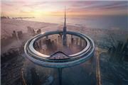 زندگی عادی در ارتفاع؛ ماجرای طرح یک سازه غول‌پیکر دور برج خلیفه دوبی چیست؟