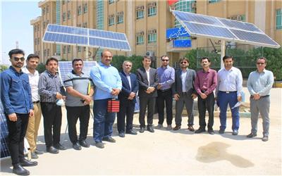 ساخت نیروگاه خورشیدی توسط استاد دانشگاه آزاد اهواز