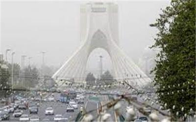 هشدارهواشناسی تداوم وضعیت قرمز کیفیت هوای تهران