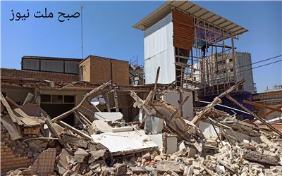 انفجار یک واحد مسکونی (باشگاه سنگ نوردی) در دزفول