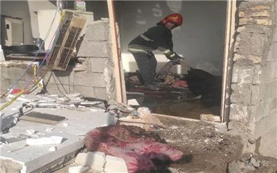 انفجار گاز  در دزفول منجر به مصدومیت چهار تبعه افغانستانی شد