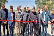 افتتاح جاده روستایی در28 روستای بخش مرکزی شوش
