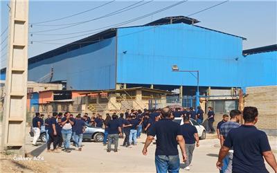 اعتراض کارگران شرکت فولاد پارس هفت تپه به اجرا نشدن تعهدات کارفرما