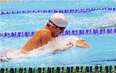 کریمی موفق به کسب مدال نقره شنا شد